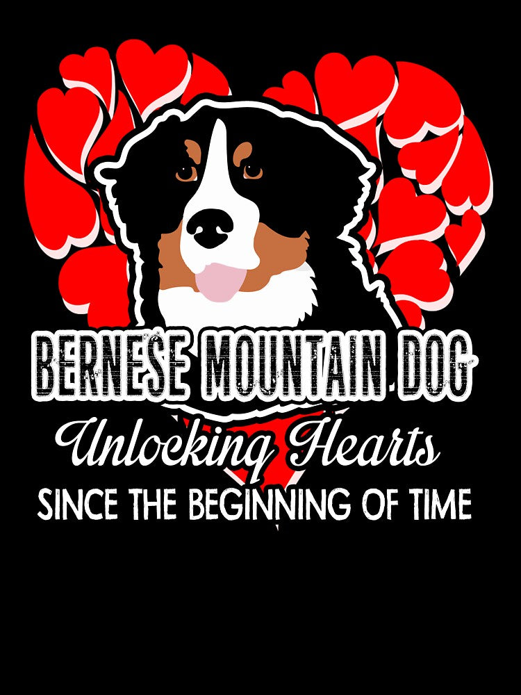 Bernese Mountain Dog Unlocking The Hearts Since The Beginning Of Time by UnknownArtistt T-Shirts, Hoodie,... (Image 3)