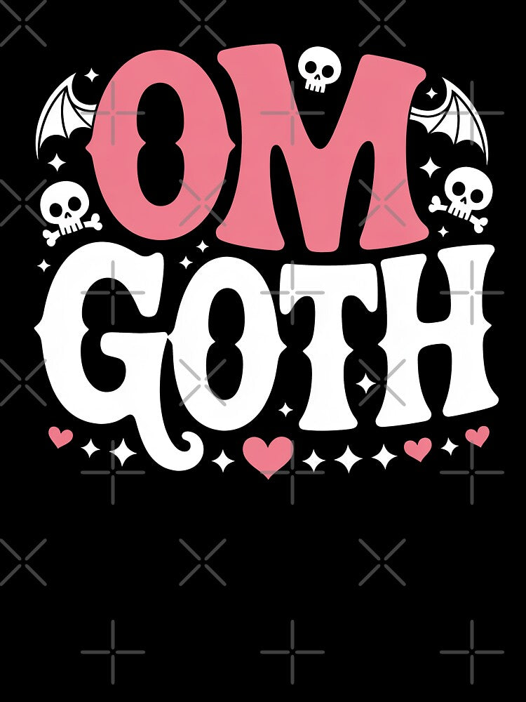 OMGoth Funny Kawaii Goth Gift for Pastel Goth Lovers by Say It With Ink