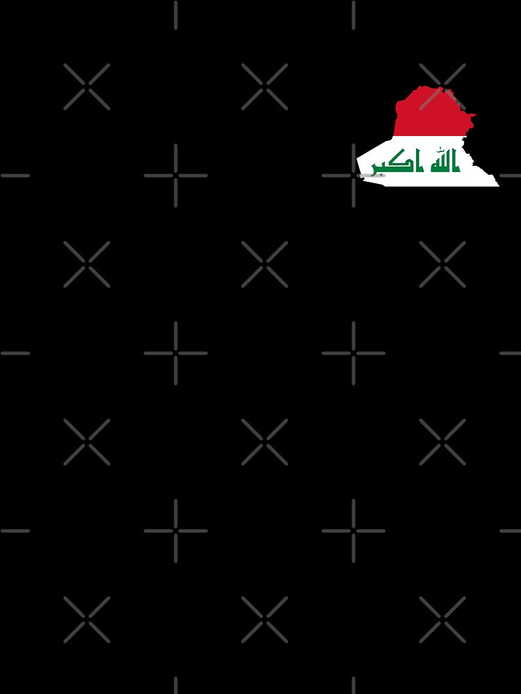 Flag Map of Iraq by feether-store