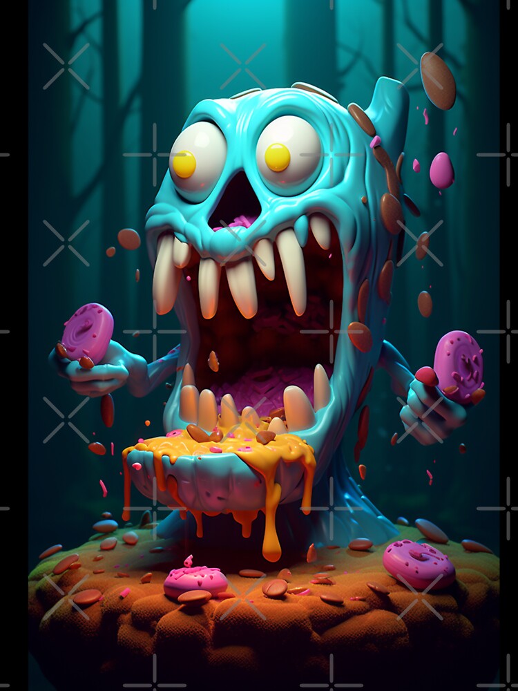 Dark Fantasy Art - Donuts and Cheese by Fantasy Masterpiece T-Shirts, Hoodie, Sweatshirt | BlankRebels.com (Image 3)
