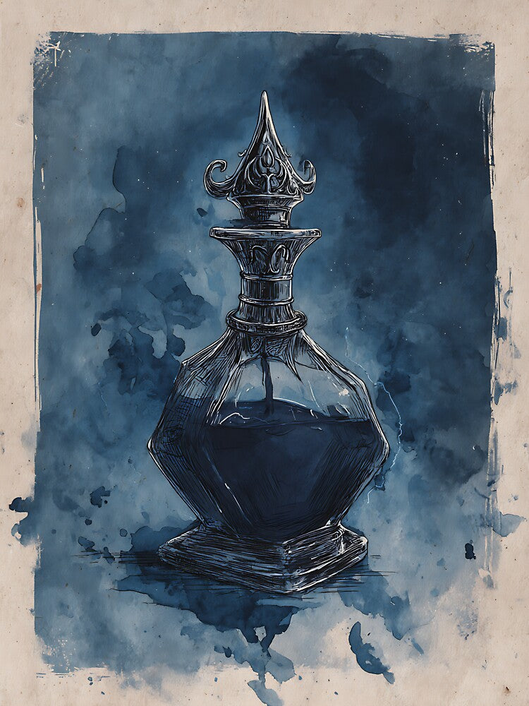 Moody Dark Academia Ink Bottle by bapupa T-Shirts, Hoodie, Sweatshirt | BlankRebels.com (Image 3)