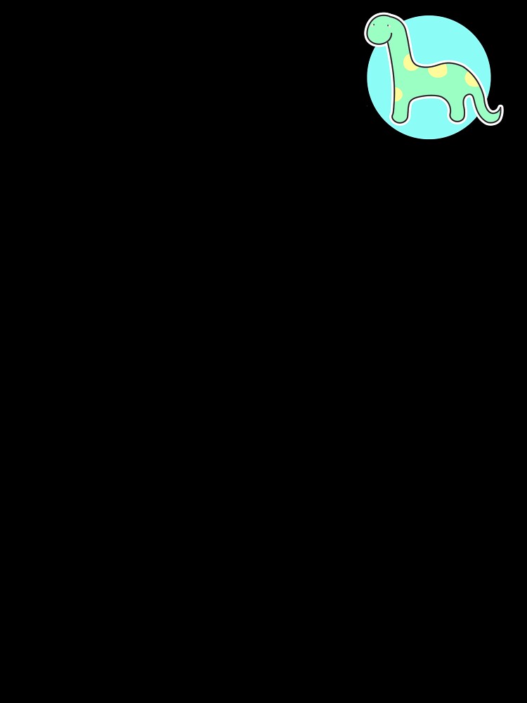 Kawaii Dinosaur Pastel Dino by AutonomousN T-Shirts, Hoodie, Sweatshirt | BlankRebels.com (Image 3)