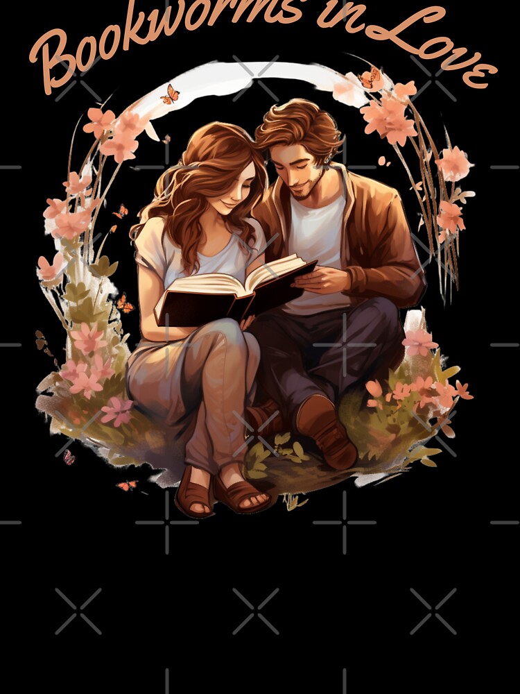 Bookworms in love by Mateusz Majcherek T-Shirts, Hoodie, Sweatshirt | BlankRebels.com (Image 3)