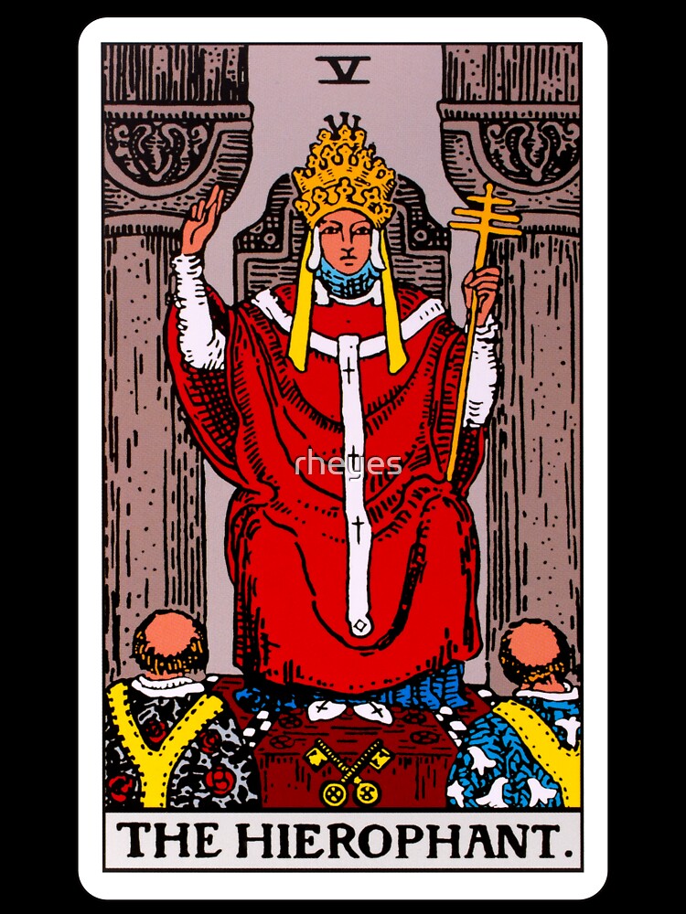 The hierophant by rheyes T-Shirts, Hoodie, Sweatshirt | BlankRebels.com (Image 3)