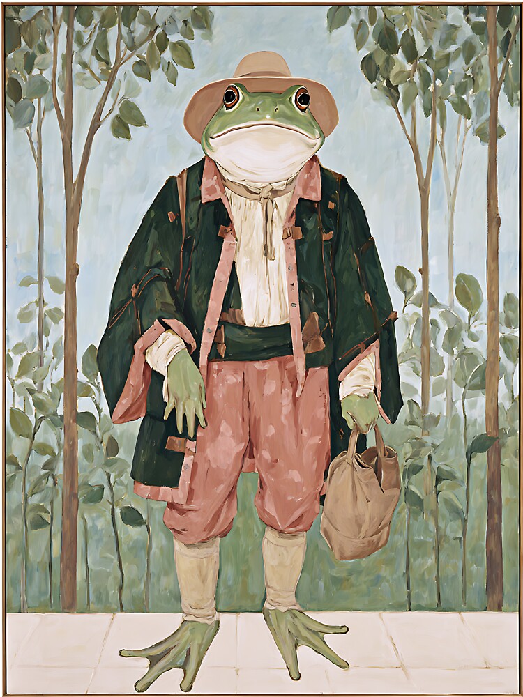 The Charming Cottagecore Frog by bapupa T-Shirts, Hoodie, Sweatshirt | BlankRebels.com (Image 3)