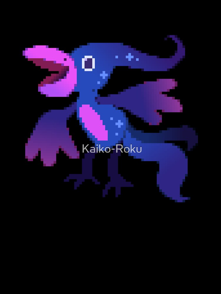 Pixel Art - Derpy Bird Monster by Kaiko-Roku