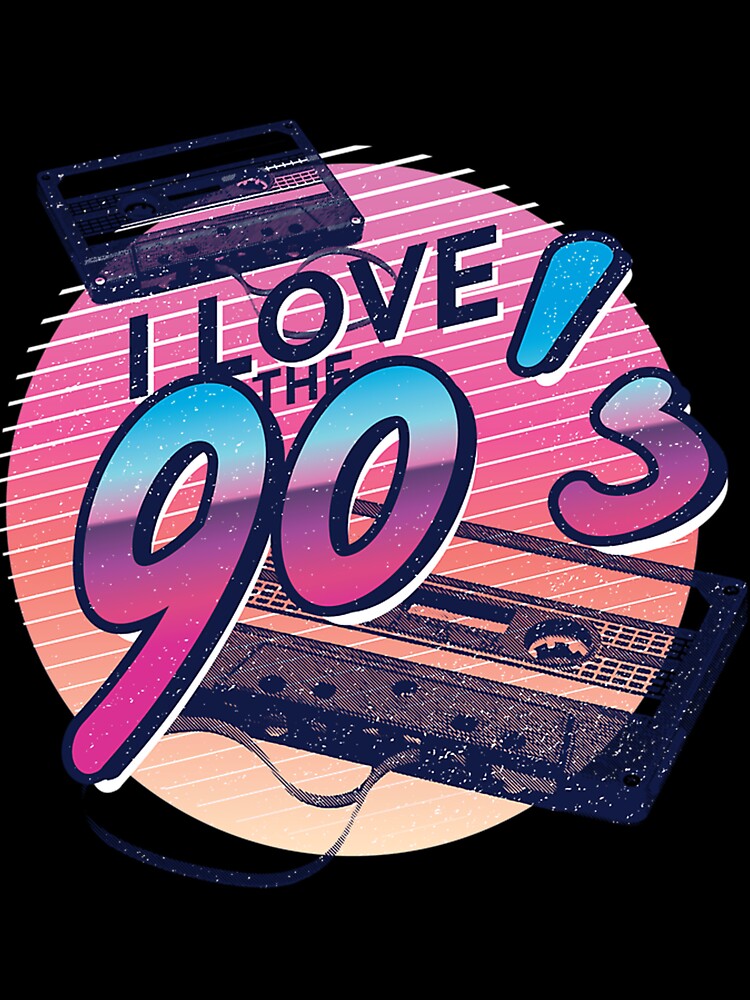 I Love The 90'S - 90S Retro Party Nostalgia by ahronmitch4961 T-Shirts, Hoodie, Sweatshirt | BlankRebels.com (Image 3)