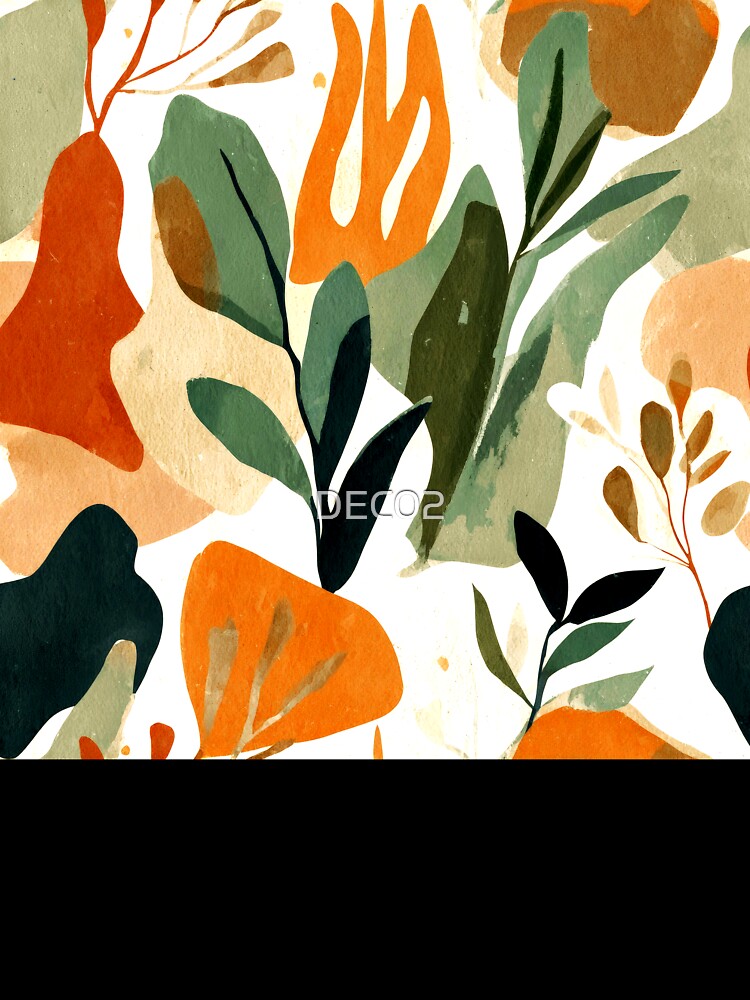 Sophisticated Boho Abstract Designs In Sage And Orange by DEC02 T-Shirts, Hoodie, Sweatshirt | BlankRebels.com (Image 3)