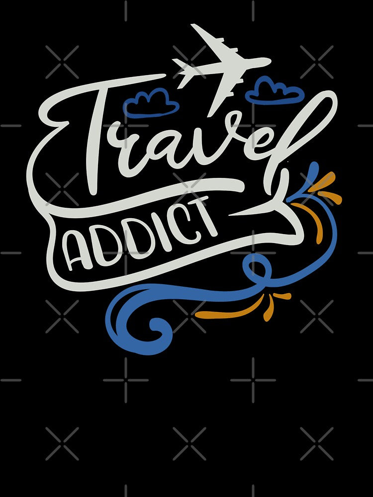 Travel Addict by FOX1999-Design T-Shirts, Hoodie, Sweatshirt | BlankRebels.com (Image 3)