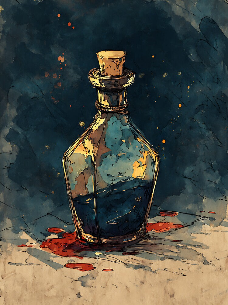 Vintage Dark Academia Ink Bottle by bapupa T-Shirts, Hoodie, Sweatshirt | BlankRebels.com (Image 3)