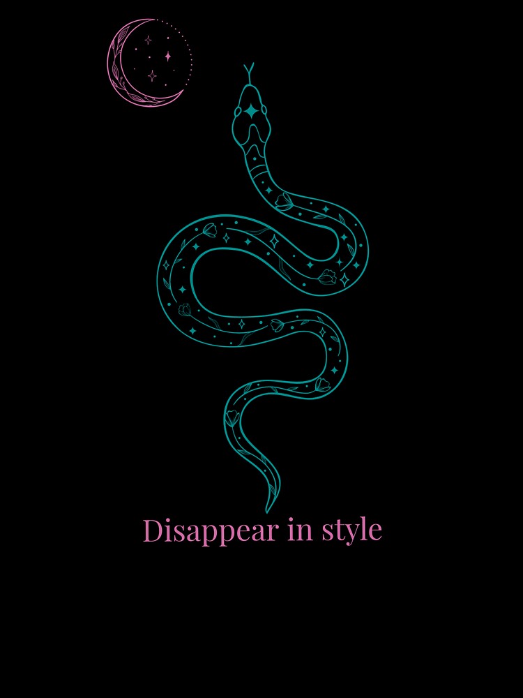 Disappear in Style Minimalist Aesthetic Statement Design by AndaBast
