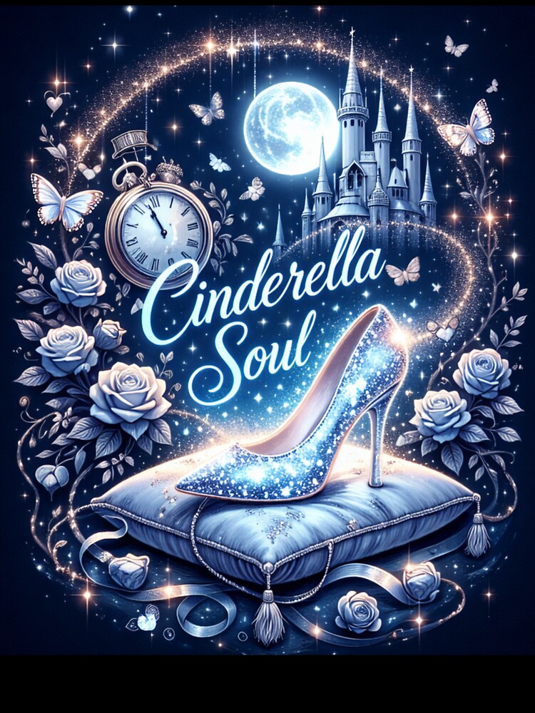 Cinderella Soul Magical Princess Night Aesthetic Design by Aura.Creative