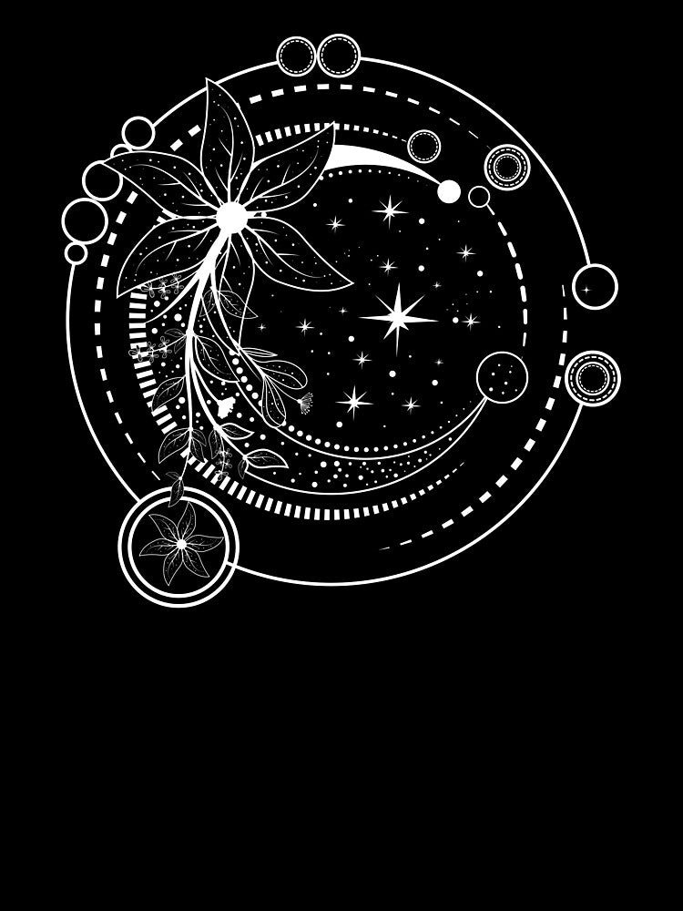 Stardust Orchid Bloom by Celestial Charm Co T-Shirts, Hoodie, Sweatshirt | BlankRebels.com (Image 3)