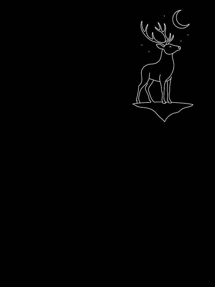 Midnight Stag by MinimalTwist T-Shirts, Hoodie, Sweatshirt | BlankRebels.com (Image 3)