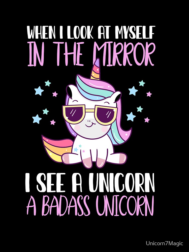 Funny Badass Unicorn by Unicorn7Magic T-Shirts, Hoodie, Sweatshirt | BlankRebels.com (Image 3)