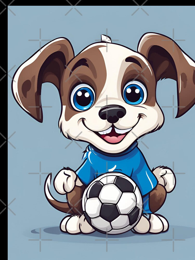 Scottie, the Fluffy Footballer by DesignDuoStudio