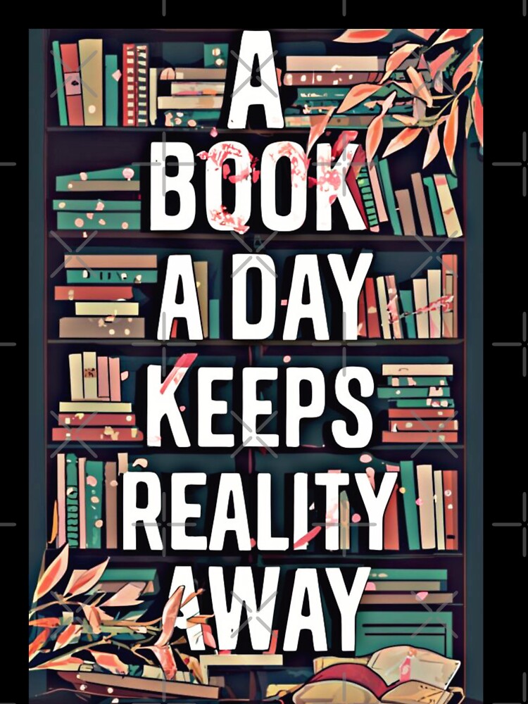 A Book A Day Keeps Reality Away by Sizani T-Shirts, Hoodie, Sweatshirt | BlankRebels.com (Image 3)