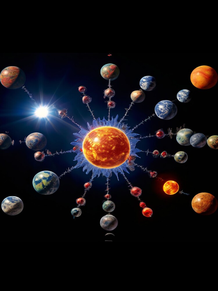 The planets by Collection de trésors T-Shirts, Hoodie, Sweatshirt | BlankRebels.com (Image 3)