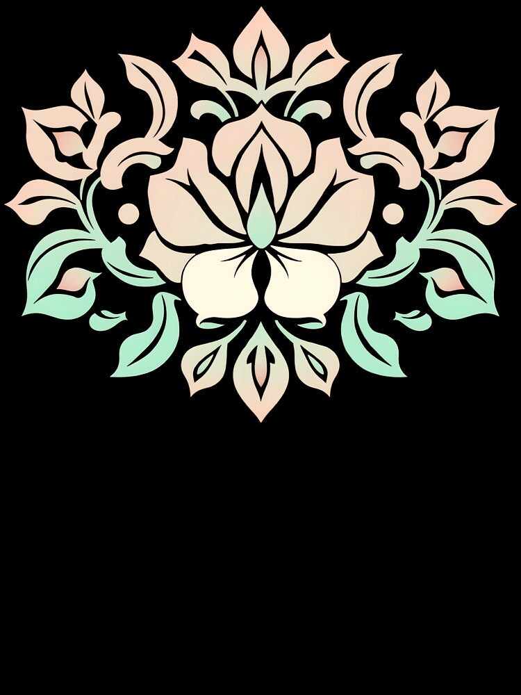 Floral Crest Arts and Crafts by Sachie's Studio T-Shirts, Hoodie, Sweatshirt | BlankRebels.com (Image 3)