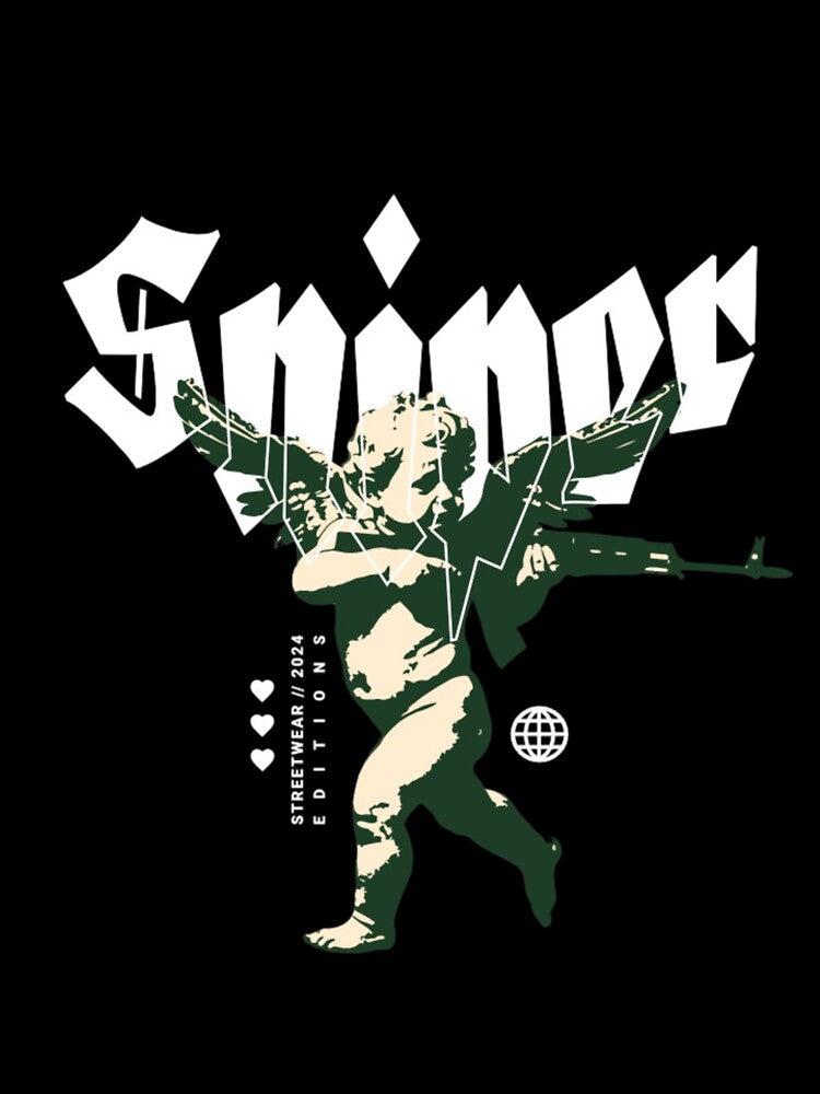 Cupid Sniper Streetwear by MultiNova T-Shirts, Hoodie, Sweatshirt | BlankRebels.com (Image 3)