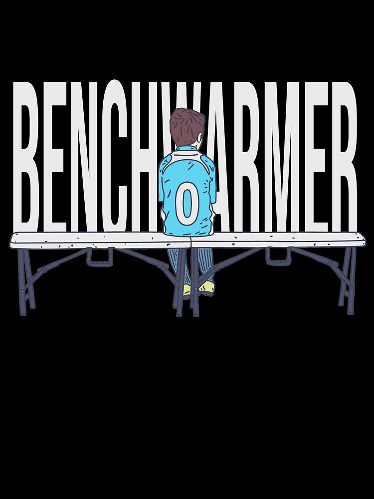 Benchwarmer Text - Soccer Kid - Reserve Player by DeWinnes