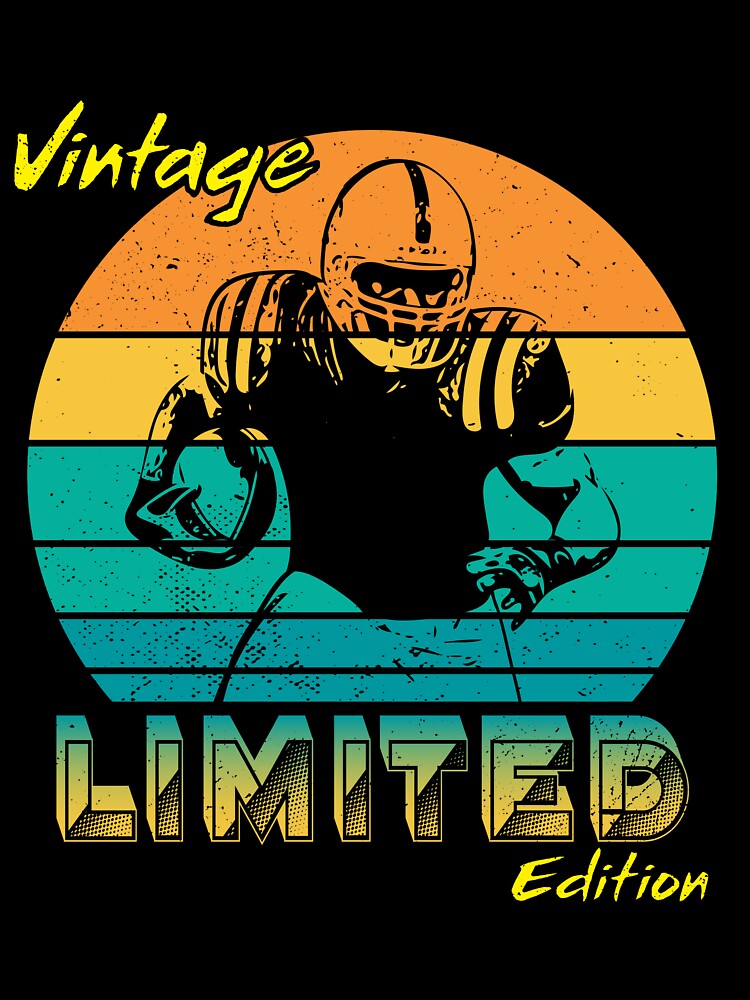 Vintage Themed Design Limited Edition American Football by HiruK T-Shirts, Hoodie, Sweatshirt | BlankRebels.com (Image 3)