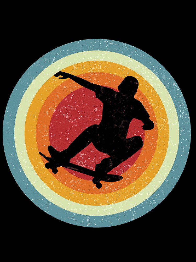 Love Skateboarding Vintage by MobertsonArt T-Shirts, Hoodie, Sweatshirt | BlankRebels.com (Image 3)