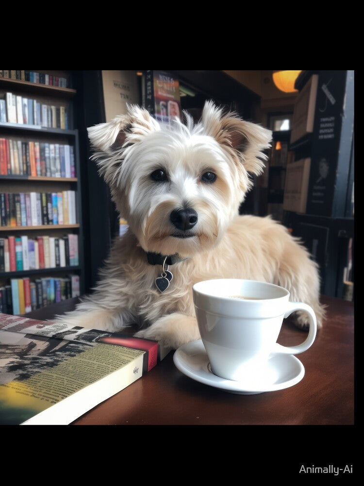 Books and Coffee and Dogs and Social Justice by Animally-Ai T-Shirts, Hoodie, Sweatshirt | BlankRebels.com (Image 3)