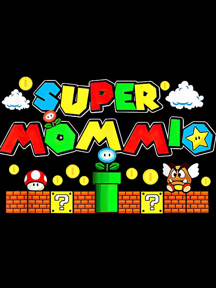 Super Mommio Funny Mommy Mother Nerdy Video Gaming Lover by Durarte43 T-Shirts, Hoodie, Sweatshirt (Image 3)