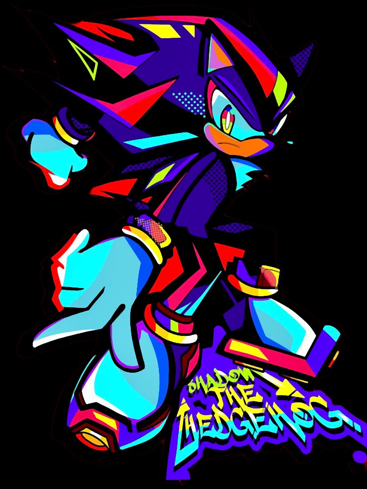 Shadow the hedgehog by Reetwarnick0 T-Shirts, Hoodie, Sweatshirt | BlankRebels.com (Image 3)