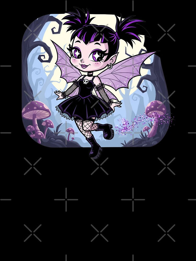 Gothic Fairy | Darkly Enchanting and Elegantly Mysterious Fantasy Graphic by Tw1nsAIArt T-Shirts, Hoodie,... (Image 3)