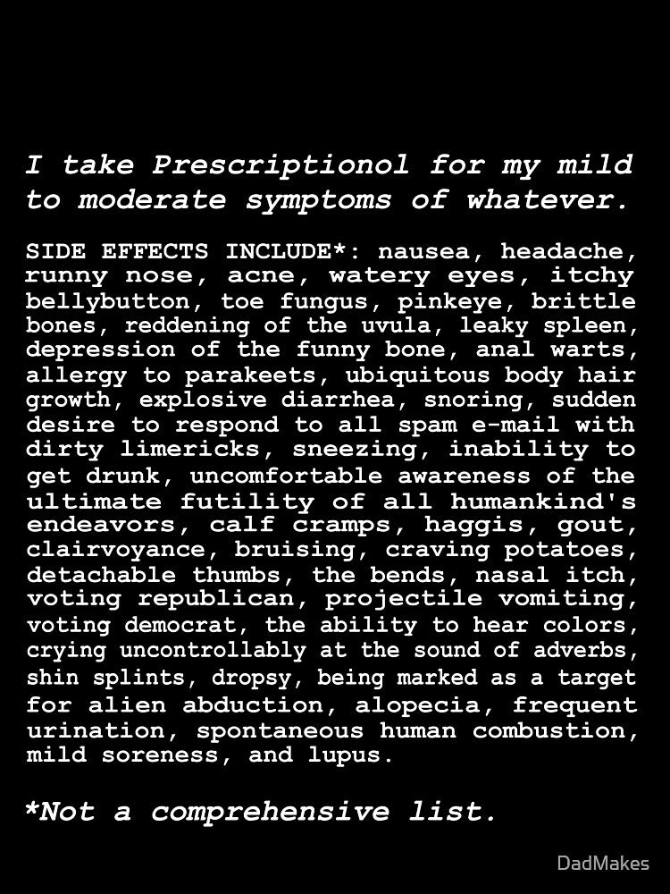 Side Effects by DadMakes