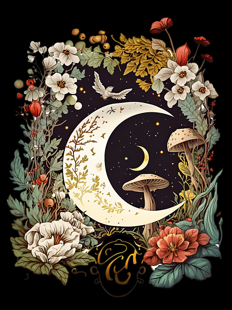 Aesthetic Goblincore and dark Cottagecore Mushroom by clmeugkpadv28 T-Shirts, Hoodie, Sweatshirt | BlankRebels.com (Image 3)