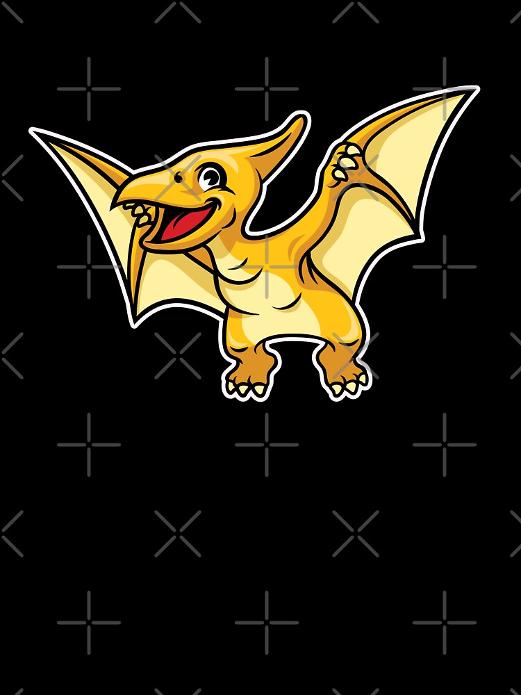 Cute Pterodactyl Happy Dinosaur by PosterpartyCo T-Shirts, Hoodie, Sweatshirt | BlankRebels.com (Image 3)