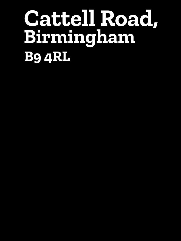 Birmingham Stadium Address by The Chuck Wagon