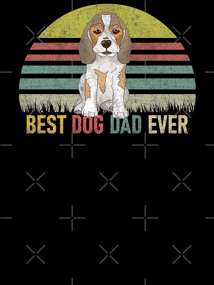 Vintage Best Beagle Dog Dad Ever Father's Day Gift by Shariss T-Shirts, Hoodie, Sweatshirt | BlankRebels.com (Image 3)