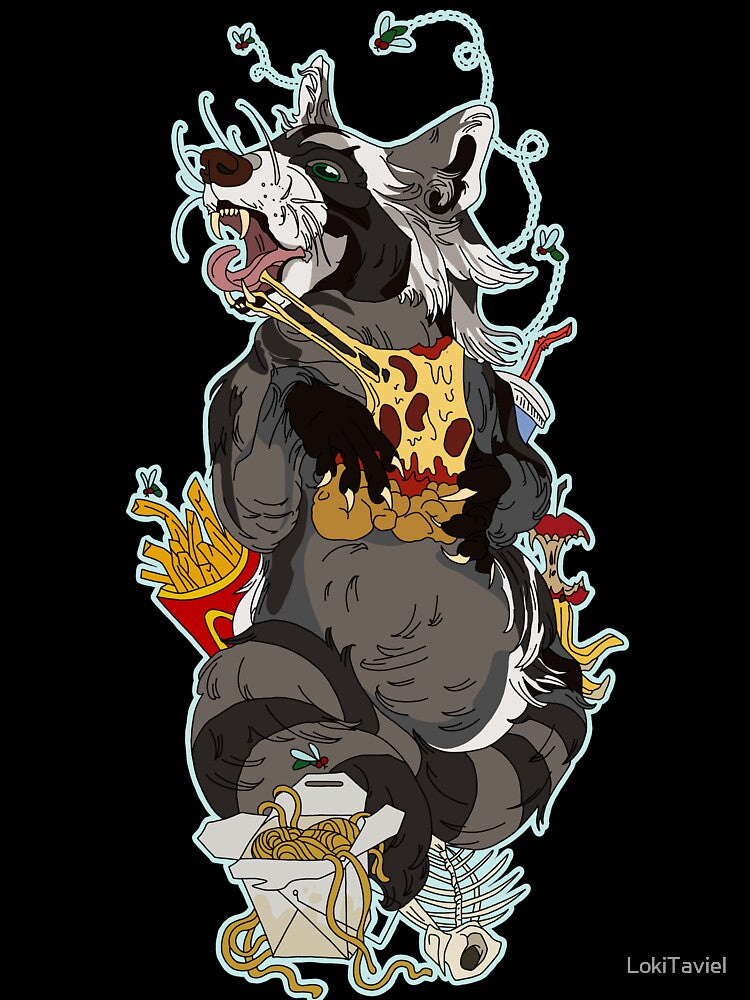 Trash Panda by Chaos Bound Designs T-Shirts, Hoodie, Sweatshirt | BlankRebels.com (Image 3)