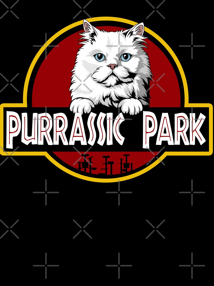 Funny Persian Cat Purrassic Park by Funny Shirts Matter Hoodie, Sweatshirt | BlankRebels.com (Image 3)