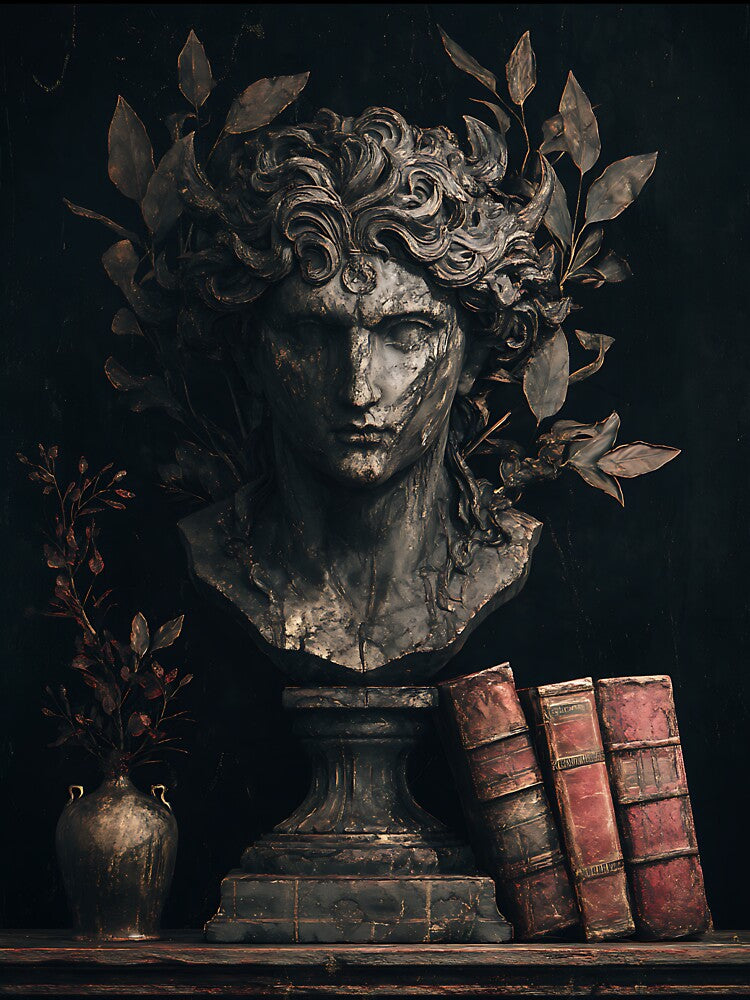 Dark Academia: Scholarly Vintage Sculpture by bapupa T-Shirts, Hoodie, Sweatshirt | BlankRebels.com (Image 3)