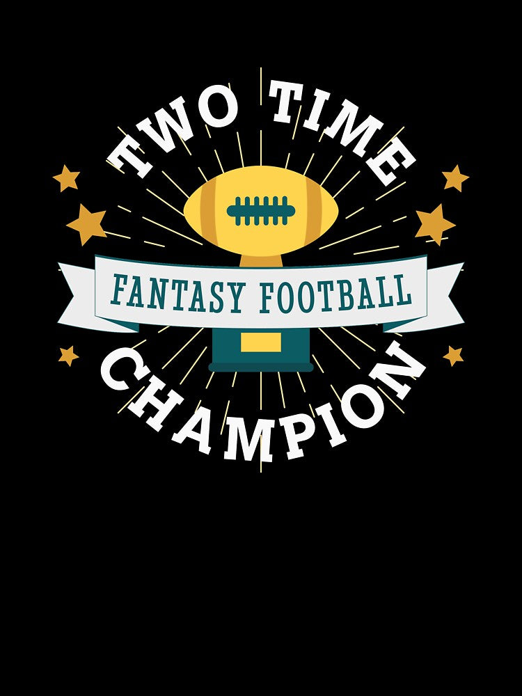 Two Time Champion Fantasy Football by Space Fox T-Shirts, Hoodie, Sweatshirt | BlankRebels.com (Image 3)