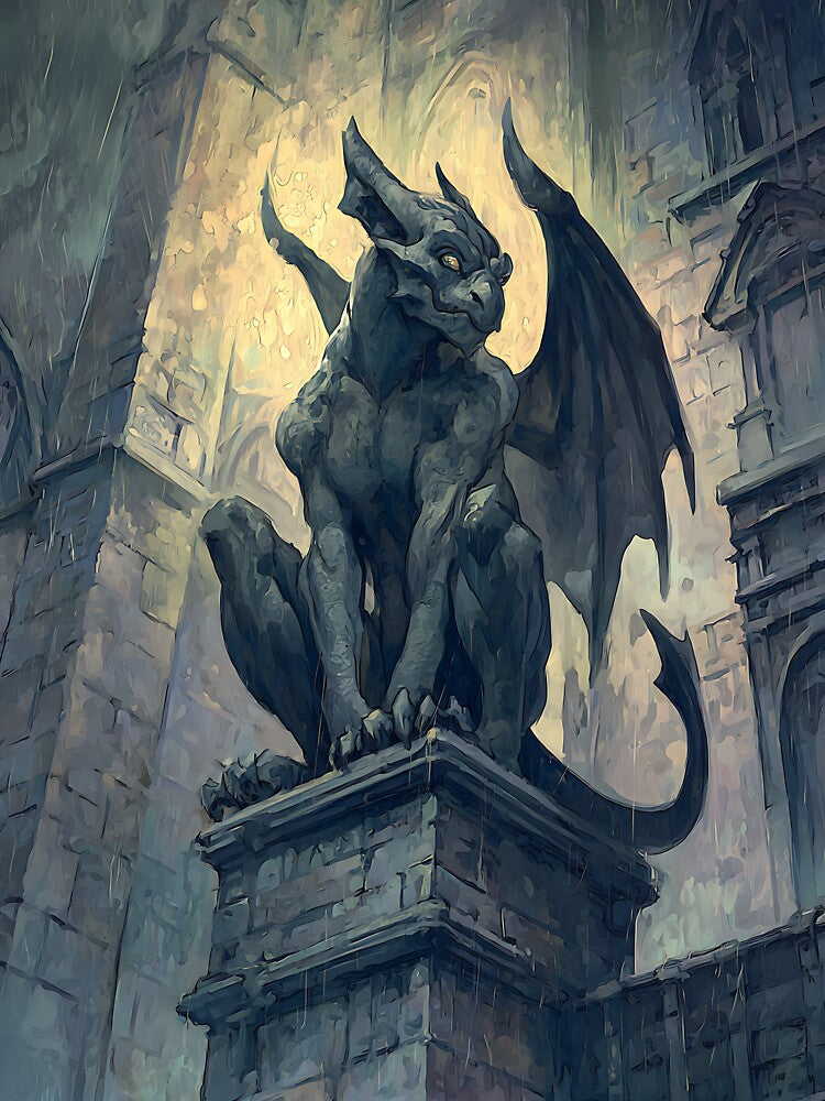 Gothic Dark Academia Gargoyle by bapupa T-Shirts, Hoodie, Sweatshirt | BlankRebels.com (Image 3)