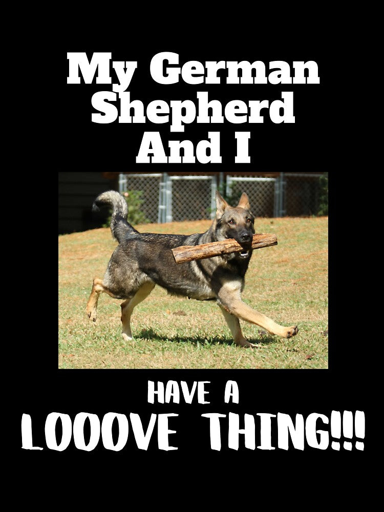 My German Shepherd And I by GermanShepMan T-Shirts, Hoodie, Sweatshirt | BlankRebels.com (Image 3)