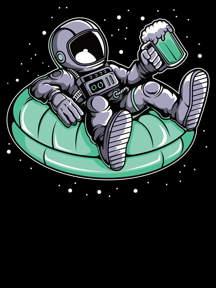 Astronaut Float Beer - Funny Outer Space Lovers by Desteroids T-Shirts, Hoodie, Sweatshirt | BlankRebels.com (Image 3)