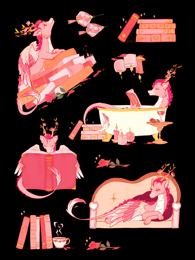 Hoard Dragons - Romance Books Extras by CukiCreations T-Shirts, Hoodie, Sweatshirt | BlankRebels.com (Image 3)