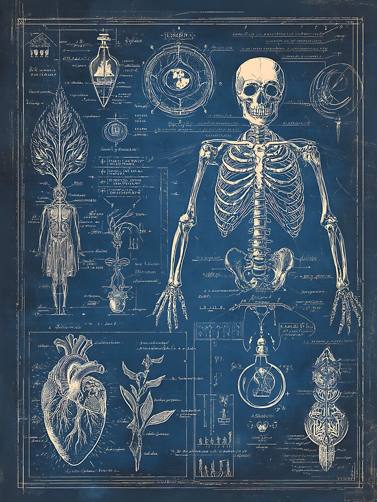 Mysterious Scientific Anatomical Diagram by bapupa T-Shirts, Hoodie, Sweatshirt | BlankRebels.com (Image 3)
