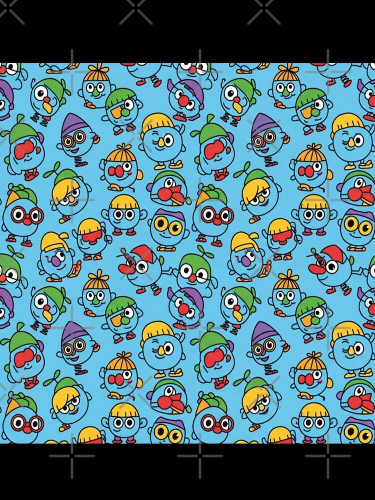 Zoombini Attribute Pattern - Cute Logic Game Nostalgia by FutureService T-Shirts, Hoodie, Sweatshirt (Image 3)