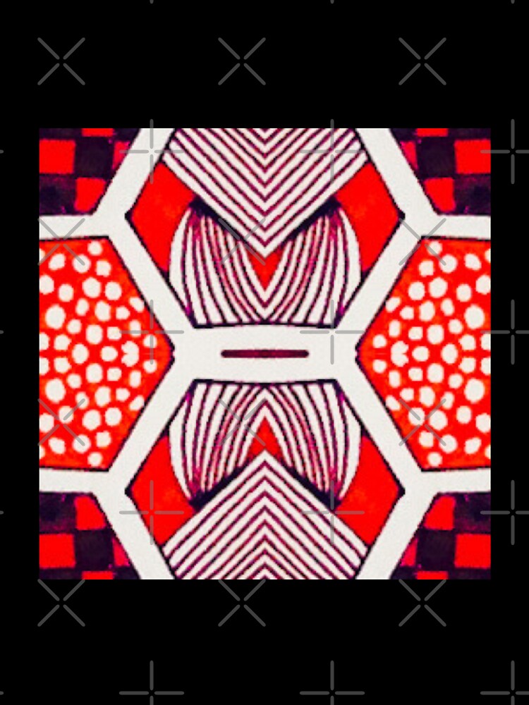 Red Black and White Geos 1 by debutpagesart T-Shirts, Hoodie, Sweatshirt | BlankRebels.com (Image 3)