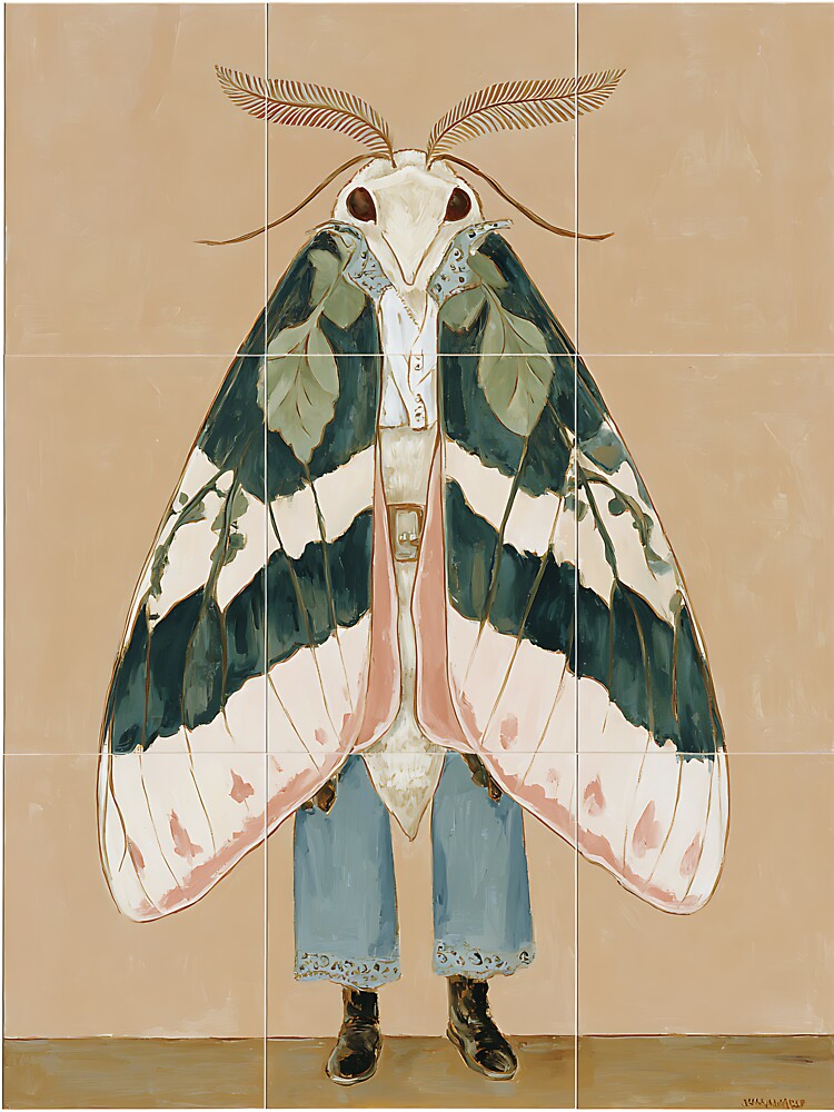 Charming Cottagecore Moth by bapupa T-Shirts, Hoodie, Sweatshirt | BlankRebels.com (Image 3)