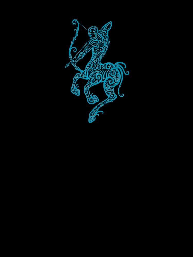 Blue Sagittarius Zodiac Sign in the Stars by JeffBartels T-Shirts, Hoodie, Sweatshirt | BlankRebels.com (Image 3)
