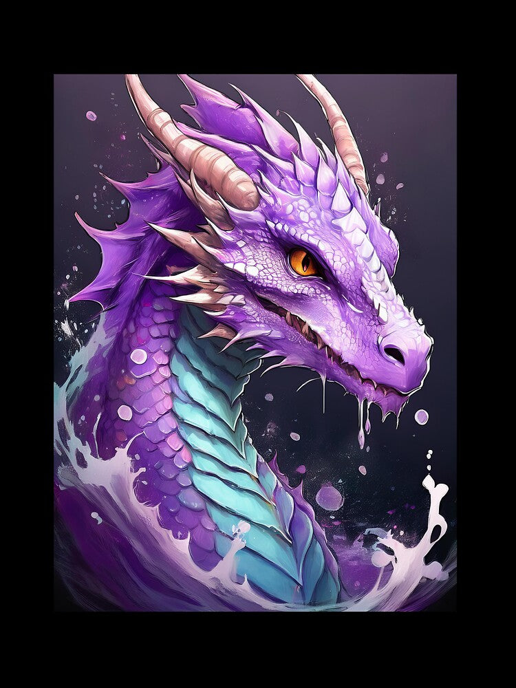 Purple dragon. by BAR DEC T-Shirts, Hoodie, Sweatshirt | BlankRebels.com (Image 3)